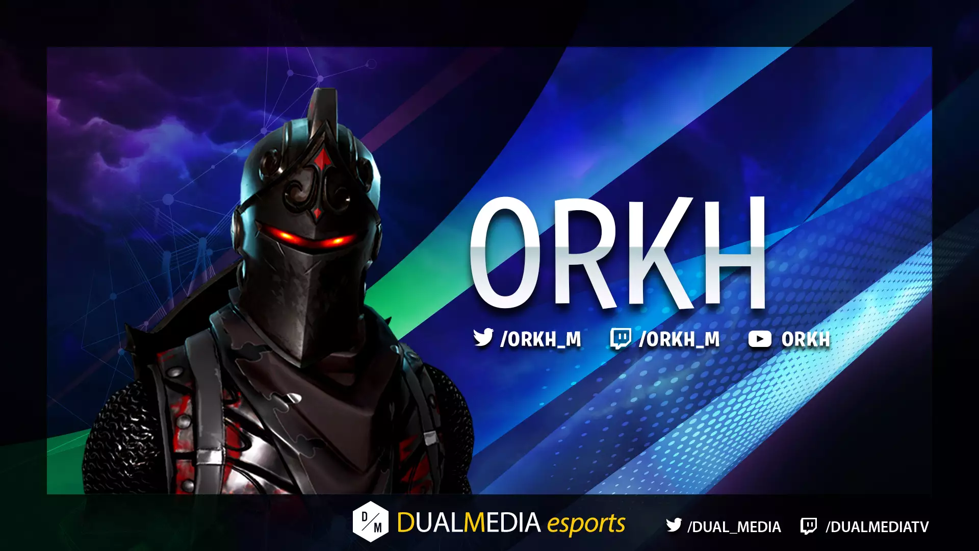 DualMedia Orkh Joueur Fortnite