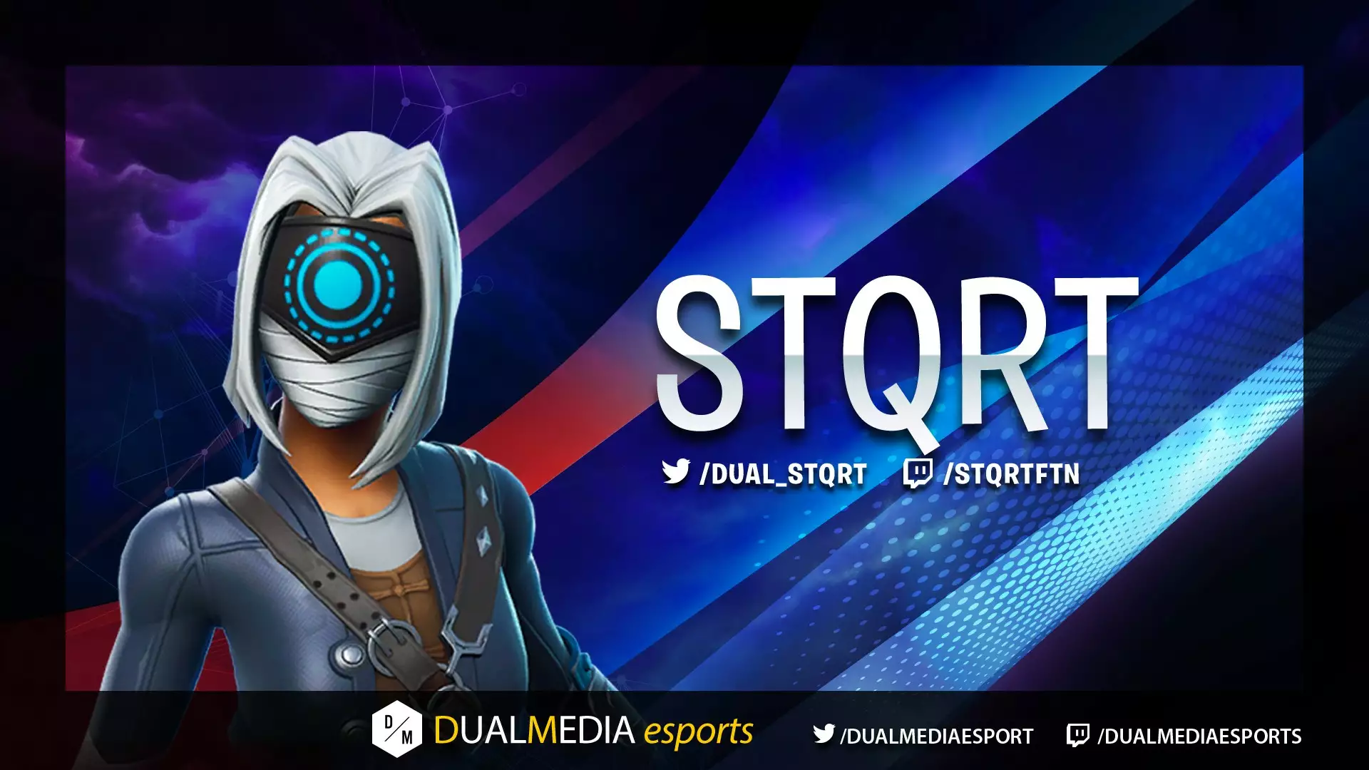 DualMedia Stqrt Joueur Fortnite