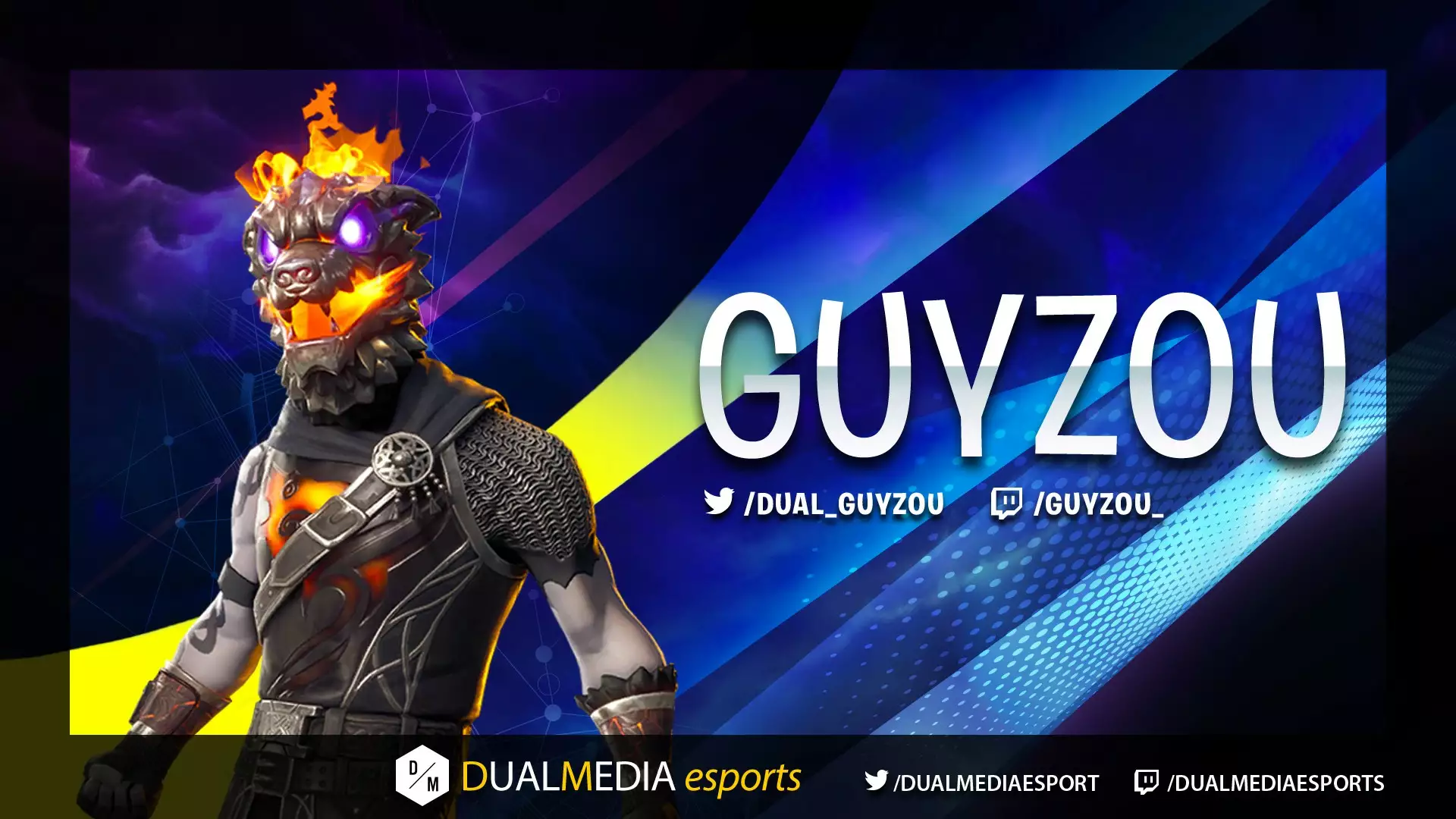 DualMedia Guyzou Joueur Fortnite