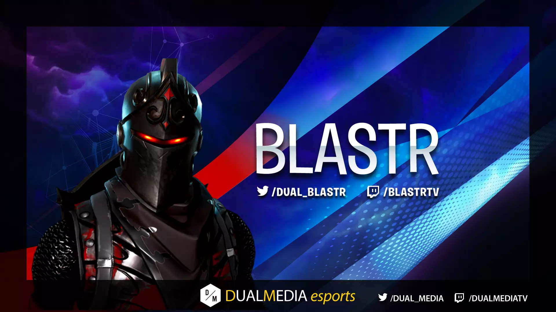 DualMedia Blastr Joueur Fortnite