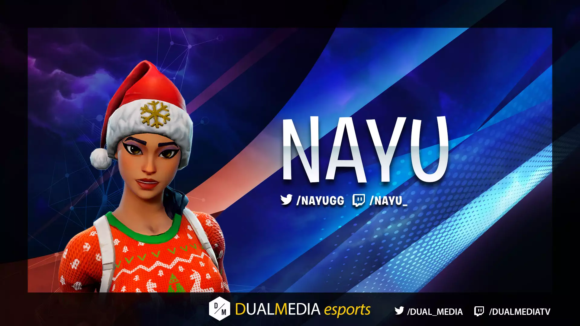 DualMedia Nayu Joueur Fortnite