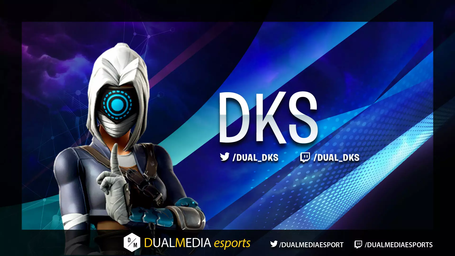 DualMedia DKS Joueur Fortnite