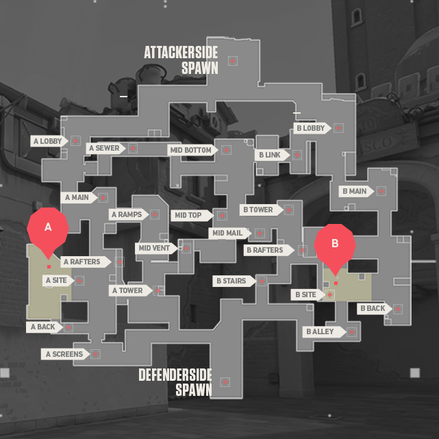 The Split Valorant Map