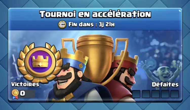 Meilleur Deck pour le Tournoi En Accélération sur Clash Royale