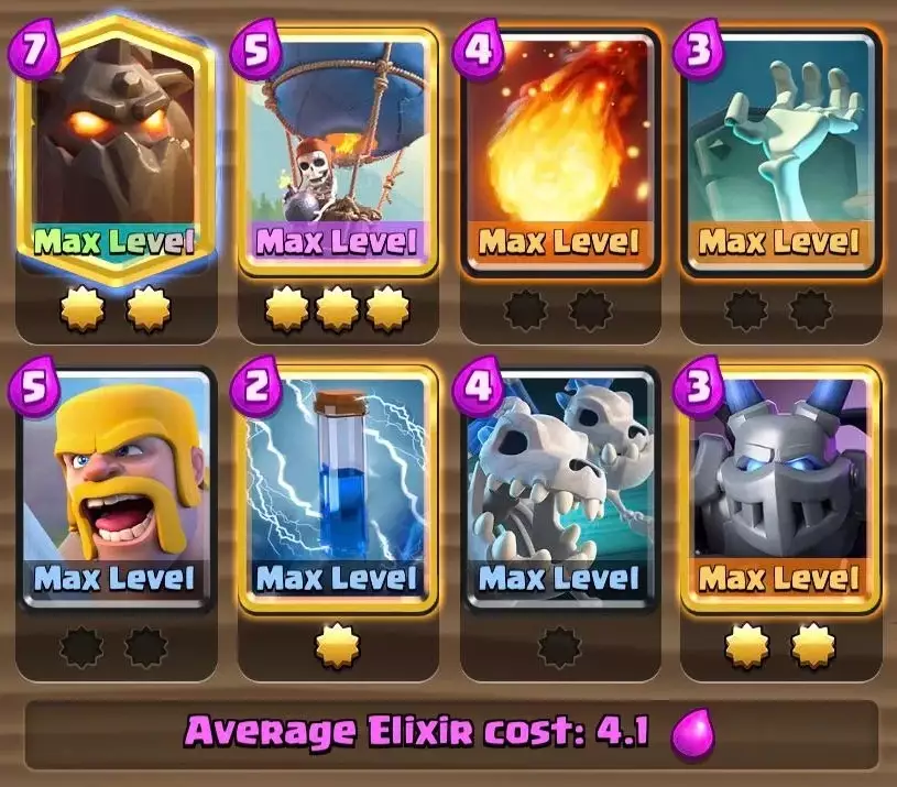 Meilleurs decks arène 10 sur Clash Royale