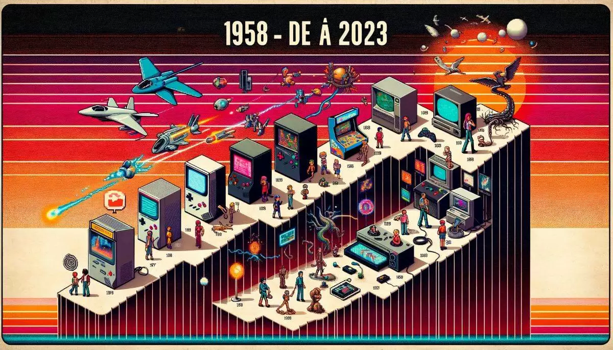 Histoire Du Jeu Vidéo De 1958 à 2023