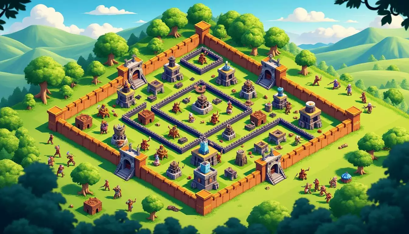 découvrez la meilleure disposition pour clash of clans et optimisez vos défenses pour protéger vos ressources et gagner des batailles. nos conseils pratiques et astuces vous aideront à élaborer une stratégie gagnante pour dominer vos adversaires.