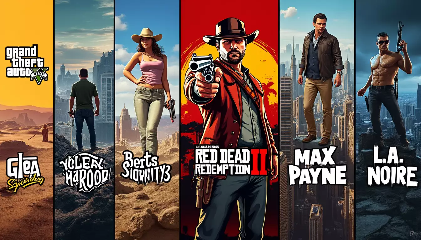 Classement de tous les jeux de Rockstar