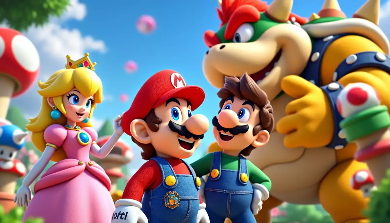 De nouveaux rendus du casting de Mario ont été dévoilés, accompagnés d&rsquo;un nouveau design pour Diddy Kong