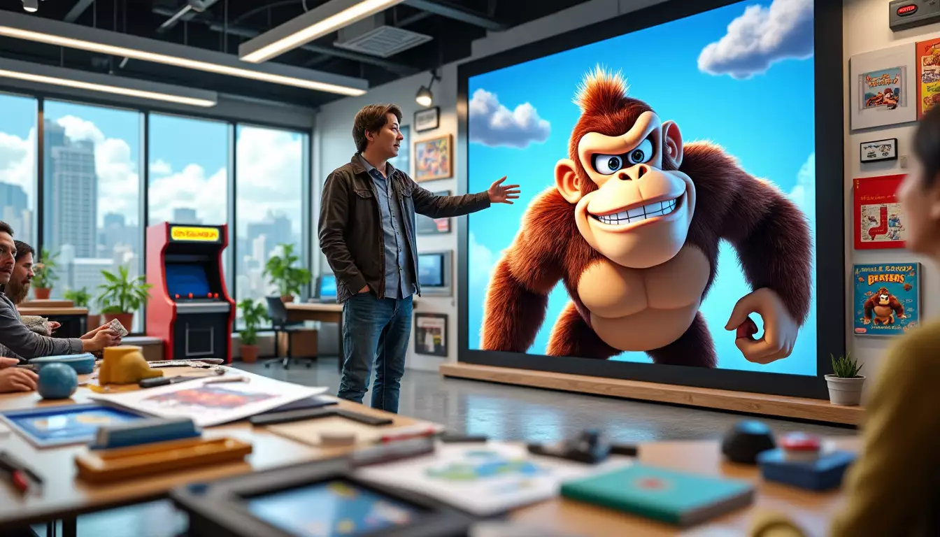 Le nouveau design de donkey kong expliqué par shigeru miyamoto