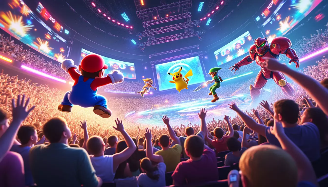 presque tous les personnages ont été utilisés lors du deuxième plus grand tournoi de Super Smash Bros. de l&rsquo;histoire