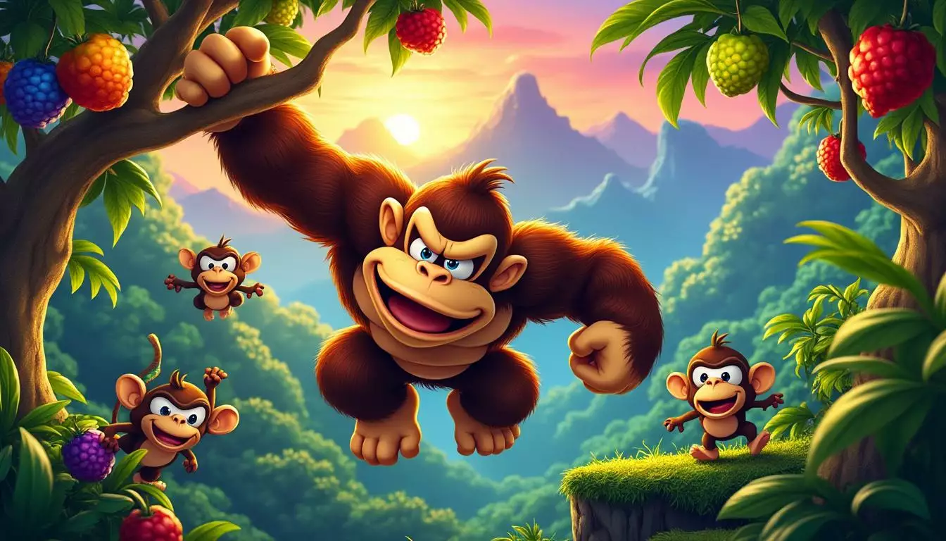 Donkey Kong Bananza, une création du même équipe que Super Mario Odyssey