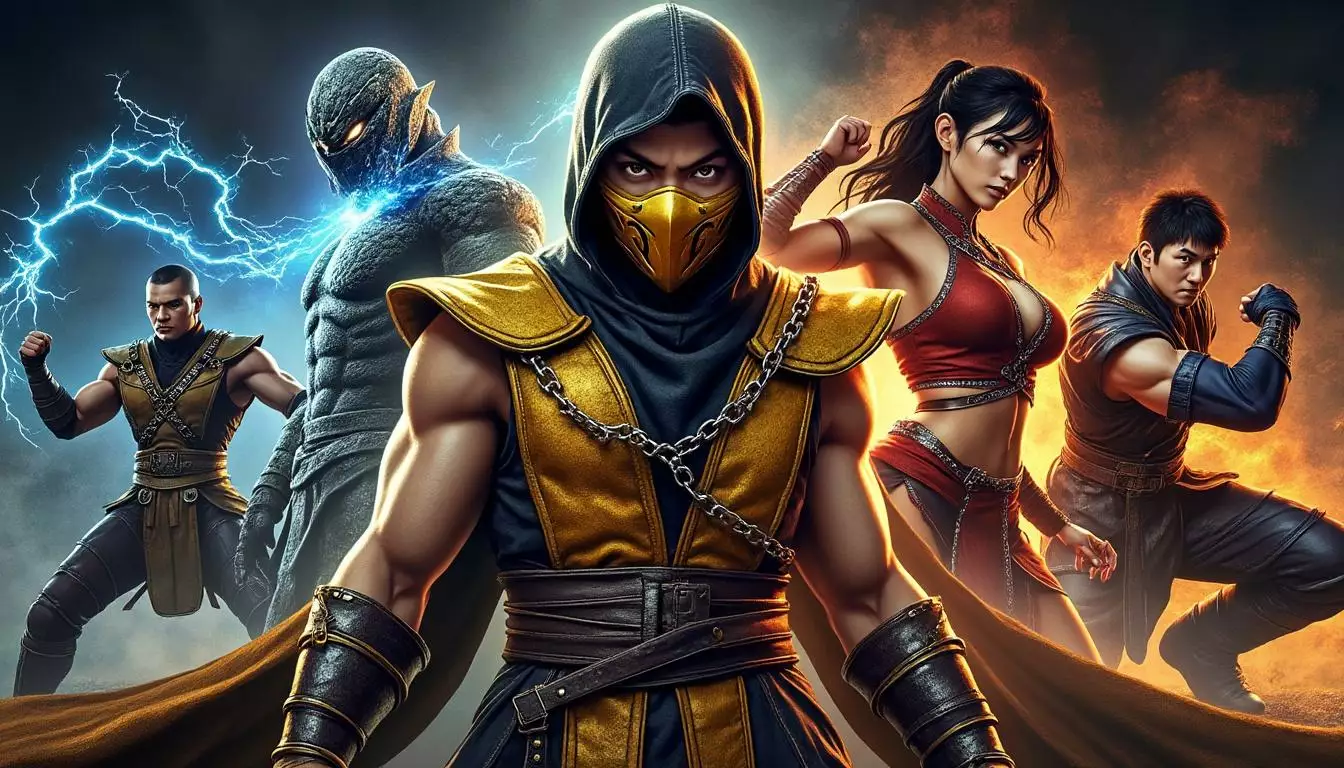 Mortal Kombat 2 dévoile une série d&rsquo;affiches de film captivantes mettant en avant son impressionnant casting de combattants