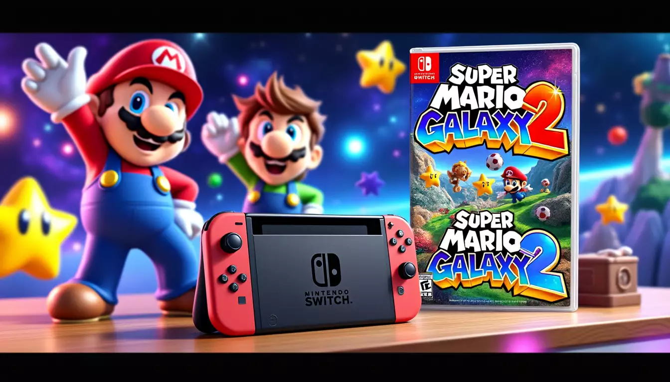 Précommandez dès maintenant Super Mario Galaxy et Super Mario Galaxy 2 sur Nintendo Switch !