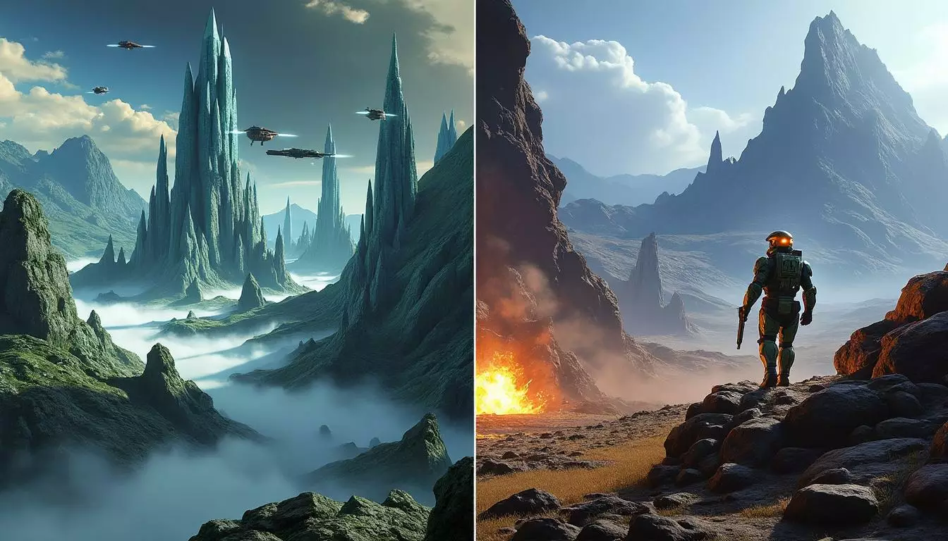 découvrez une comparaison graphique détaillée entre halo : campaign evolved et halo combat evolved, avec des visuels côte à côte pour analyser l'évolution des graphismes et des effets visuels de la saga halo.
