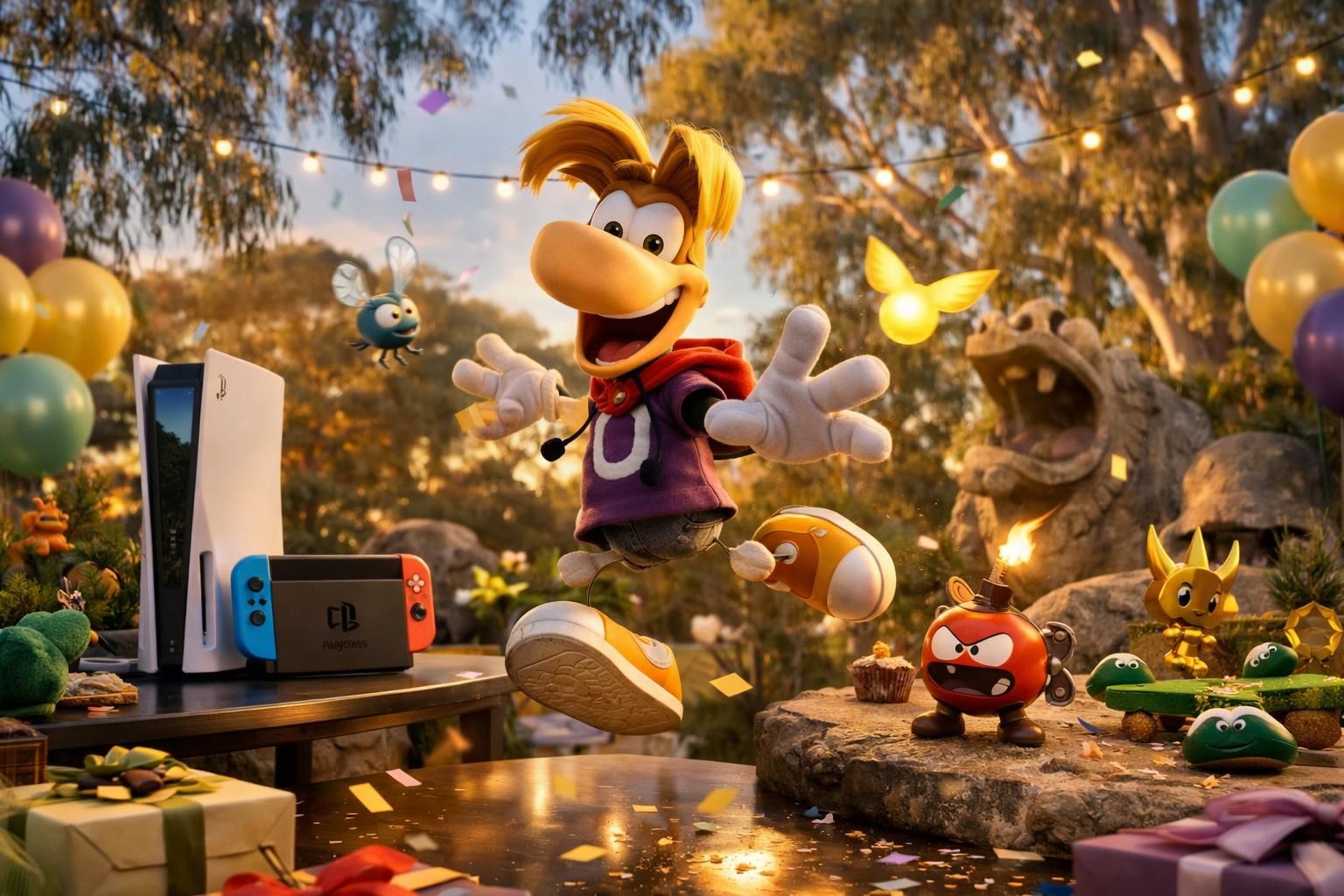 célébrez les 30 ans de rayman avec une édition anniversaire exclusive annoncée sur ps5 et nintendo switch en australie, offrant une expérience rétro et revisitée pour les fans.