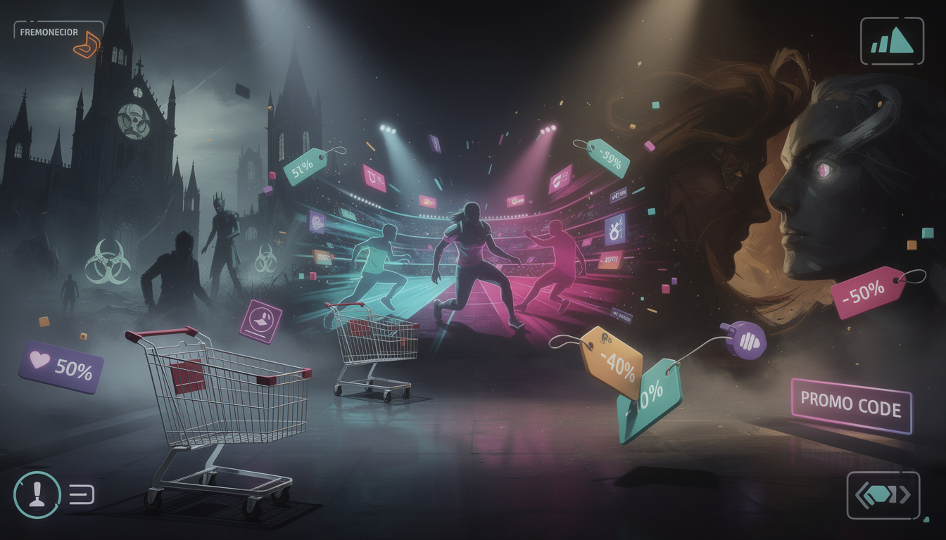 découvrez les soldes exceptionnelles sur resident evil requiem, fc 26, clair obscur et bien plus encore. bénéficiez de réductions exclusives avec le code promo cdiscount pour économiser dès maintenant !