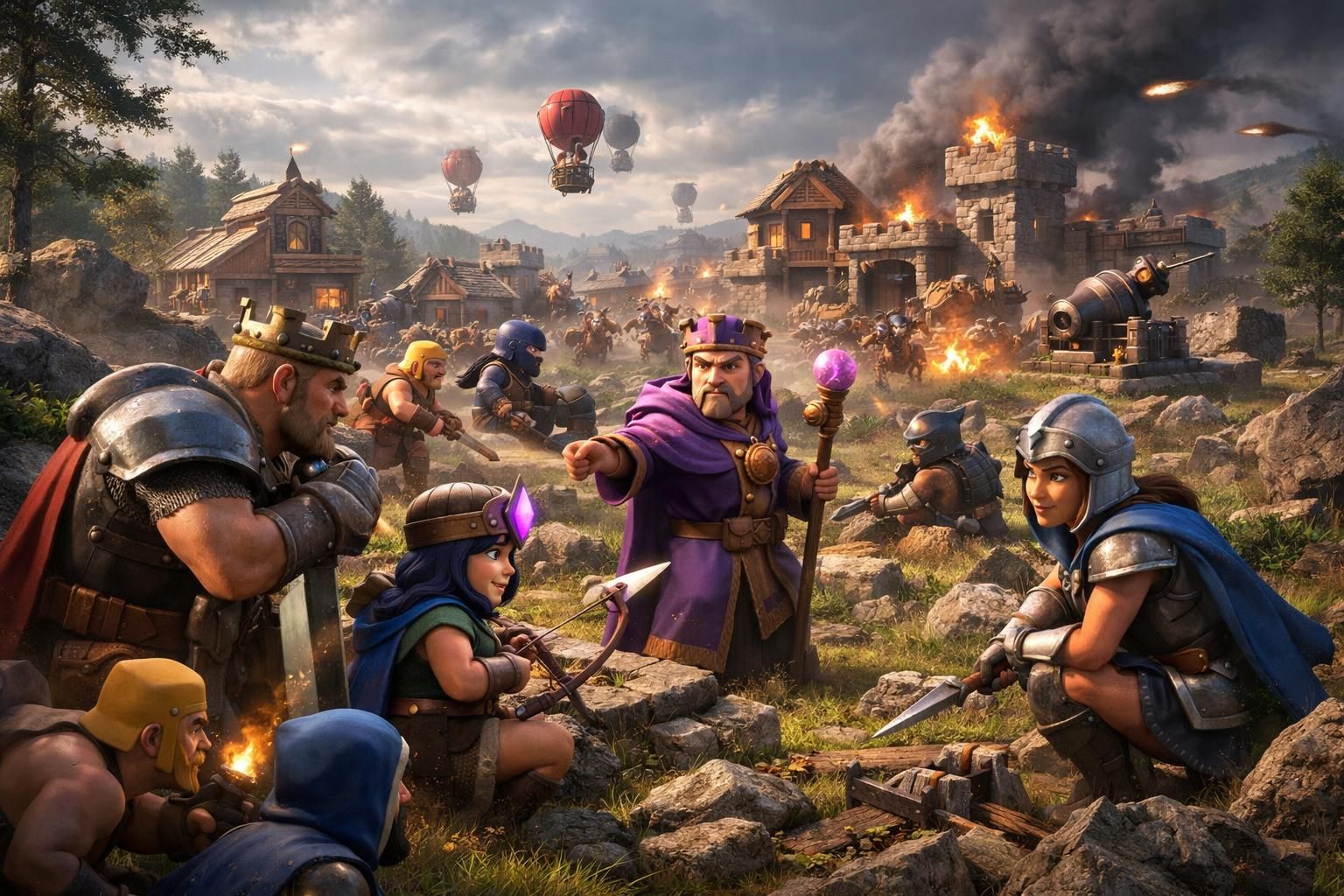découvrez une analyse approfondie du rééquilibrage stratégique apporté dans la nouvelle mise à jour de clash of clans, et comment il impacte votre gameplay.