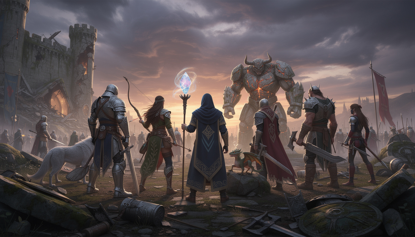 découvrez eversiege : untold ages, désormais disponible sur pc, et plongez dans une aventure épique pleine de mystères et de batailles légendaires.