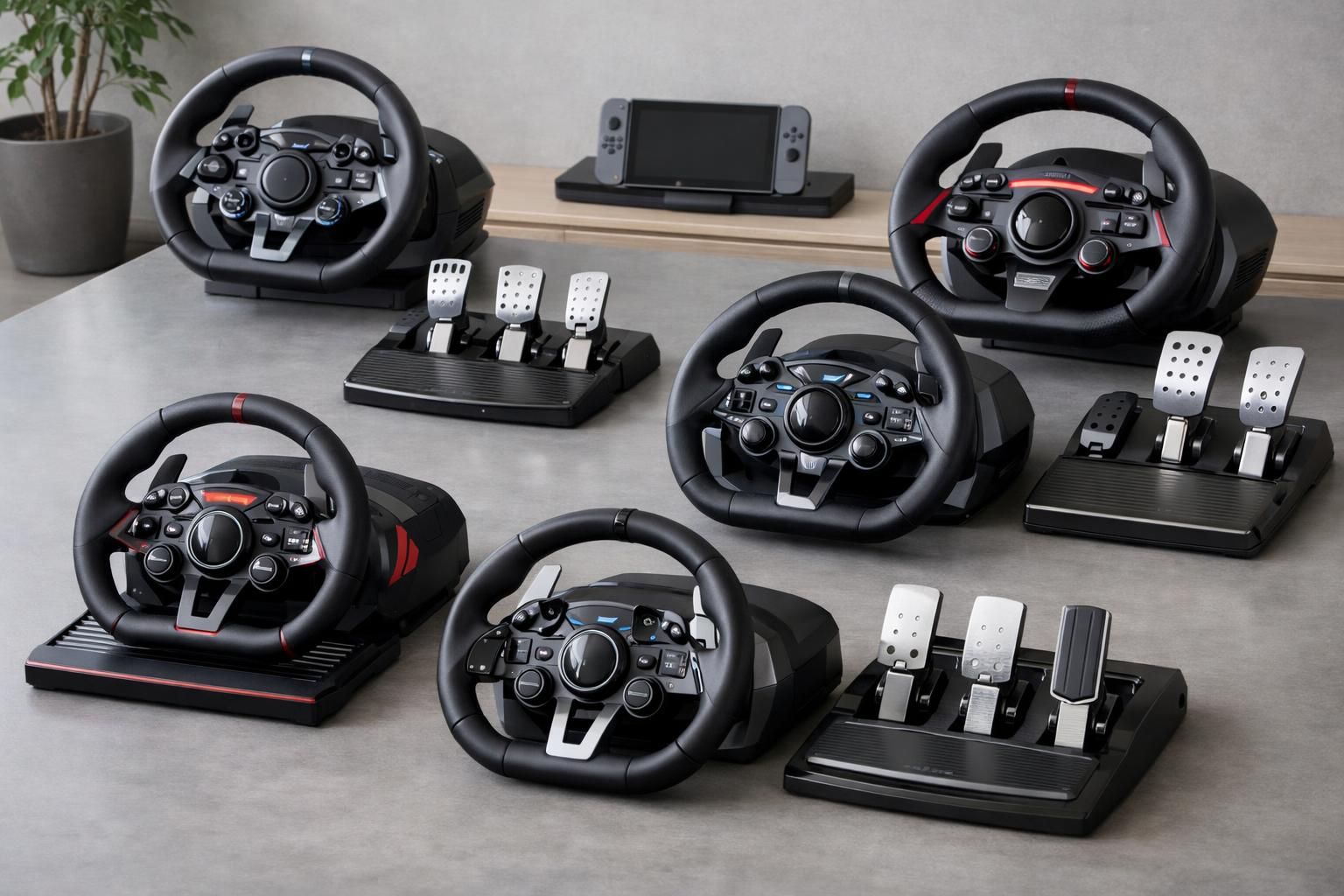 découvrez le top 5 des volants et pédaliers pour simracing sur nintendo switch en avril 2026, sélectionnés pour une expérience de conduite réaliste et immersive.