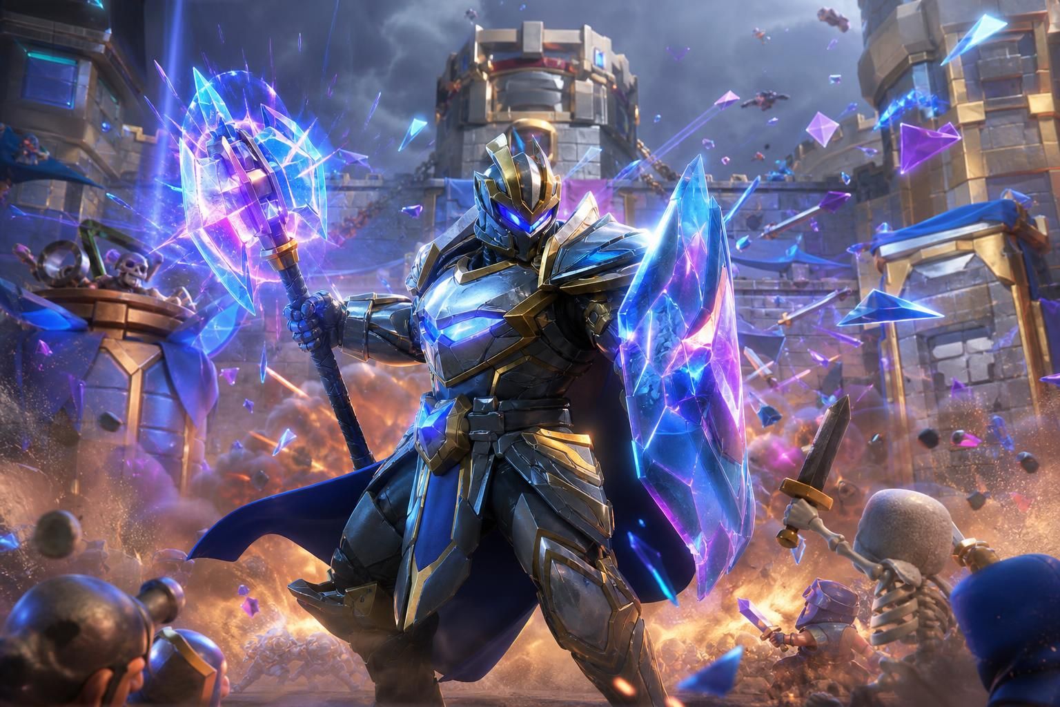 découvrez la nouvelle carte légendaire de clash royale et le retour tant attendu du mode c.h.a.o.s en juillet pour des batailles encore plus intenses et stratégiques.