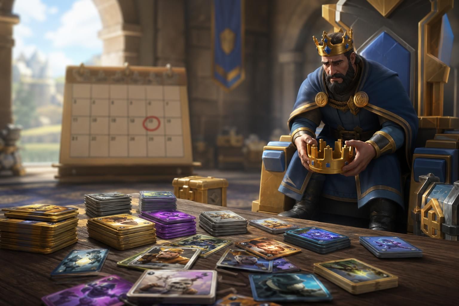 découvrez la mise à jour clash royale du 26 mai 2026 avec l'ajout de nouveaux niveaux de collection et la fin du king's journey pour une expérience de jeu renouvelée.