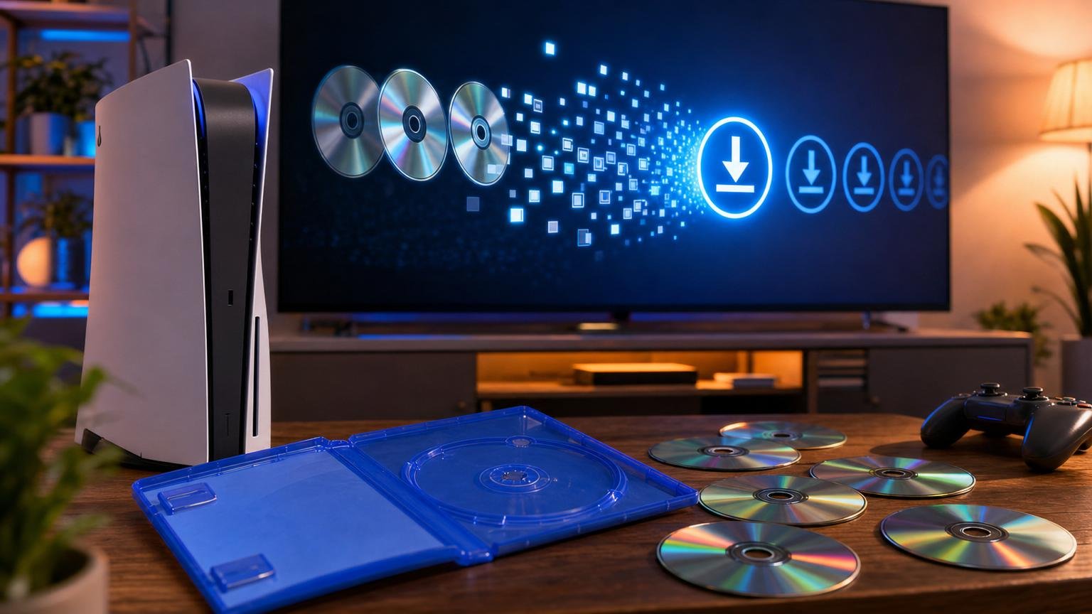 Fin des jeux physiques PlayStation : ce qui change en 2028